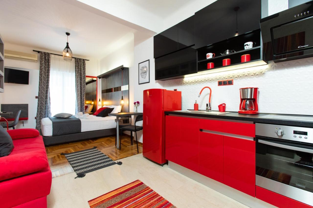 Downtown Luxury Boutique Suites : the red suite Thessalonique Extérieur photo